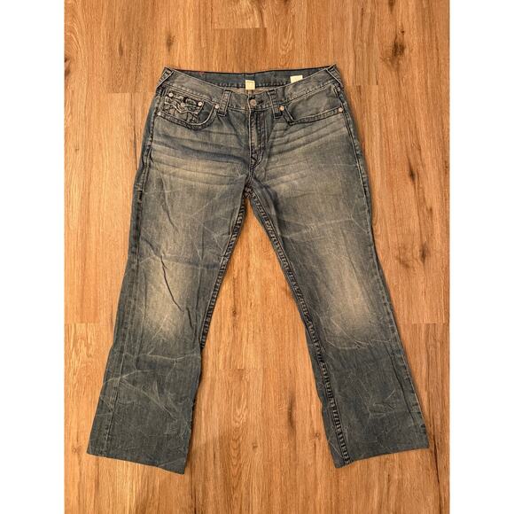 True Religion Boot Cut Men’s Jeans Size 38x29 - Picture 1 of 5